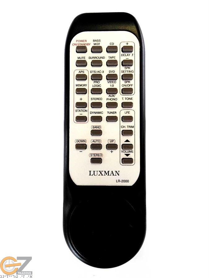 שלט מקורי למערכת אודיו LUXMAN